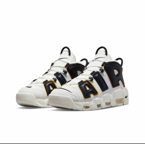 Nike Air More Uptempo 96 Trading Cards Primary Colors DM1297-100 - Image 4