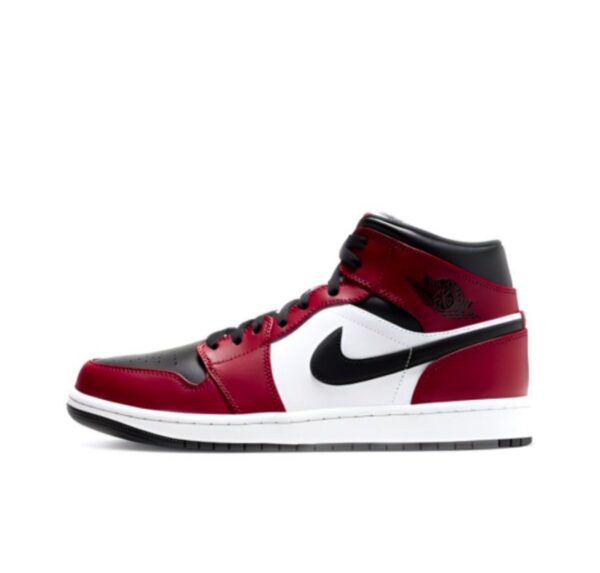 Jordan 1 Mid Chicago Toe 554724-069