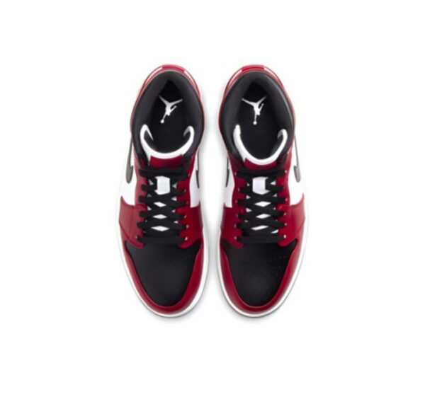 Jordan 1 Mid Chicago Toe 554724-069 - Image 4