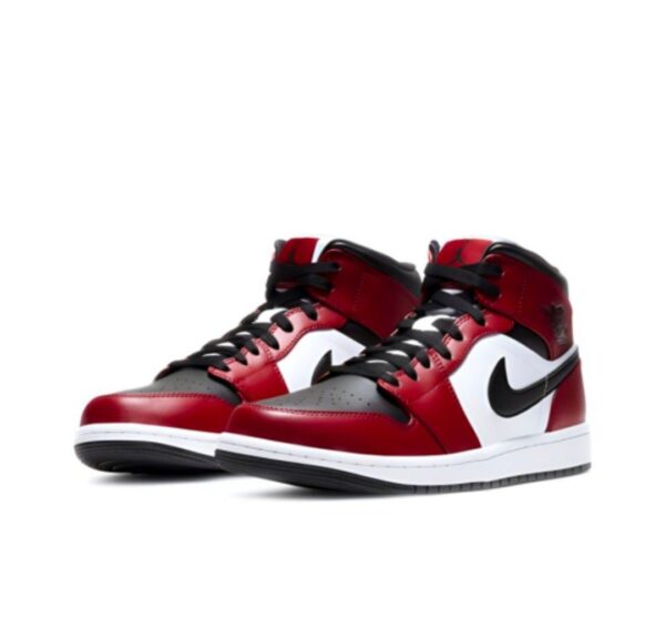 Jordan 1 Mid Chicago Toe 554724-069 - Image 5