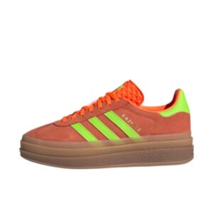 adidas Gazelle Bold Solar Orange Solar Green (Women's) H06126
