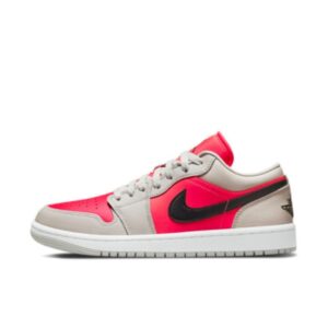 Jordan 1 Retro Low Light Iron Ore Siren Red (Women's) DC0774-060