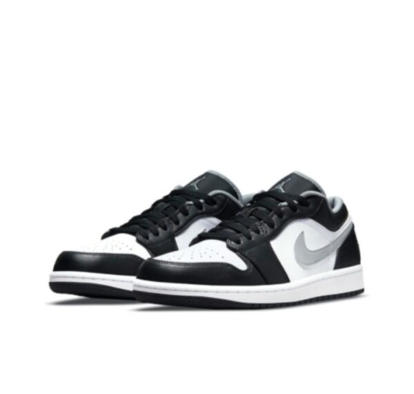 Jordan 1 Low Black White Grey 553558-040 - Image 5