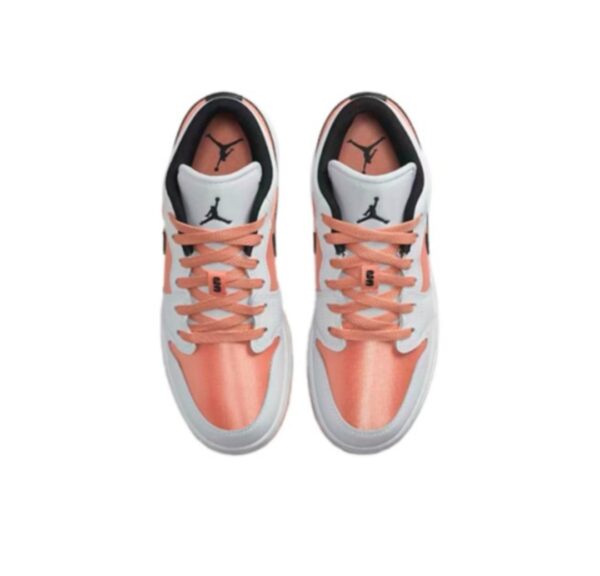 Jordan 1 Low White Light Madder Root (GS) DM8960-801 - Image 4