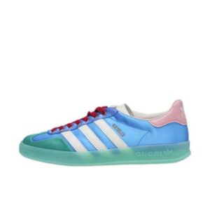 (Women) Gucci x adidas Gazelle 'Light Blue Silk' 707867-U7R10-3660