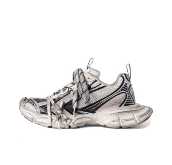 Balenciaga 3XL Sneakers 'White and Black Mesh and Polyurethane' 734734W3XL49710