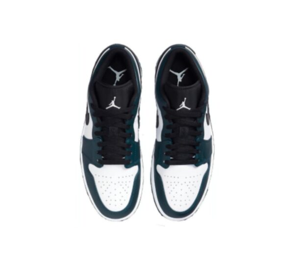 Jordan 1 Low Dark Teal 553558-411 - Image 4