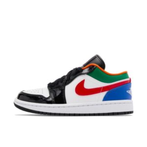 Jordan 1 Low Multi-Color Black Toe (Women's) CZ4776-101