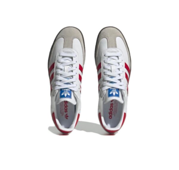 adidas Samba OG White Better Scarlet IG1025 - Image 4