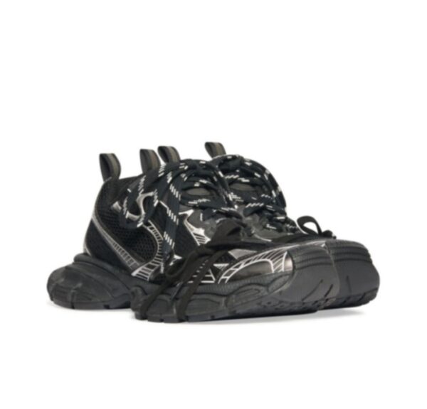 Balenciaga 3XL Sneaker 'Worn-Out - Black White' 734734W3XL11090 - Image 4