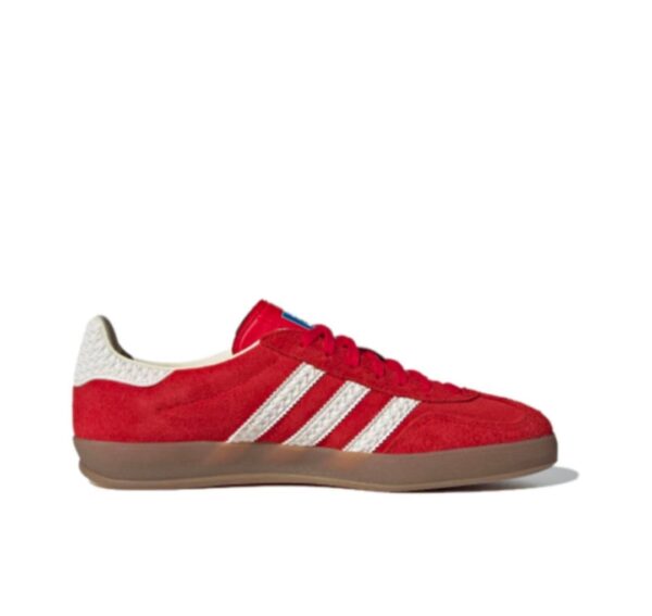 adidas Gazelle Indoor Better Scarlet Off White Gum IF1808 - Image 3