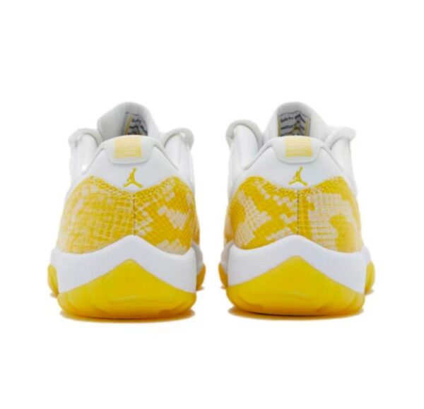 Jordan 11 Retro Low Yellow Snakeskin (Women's) AH7860-107 - Image 2