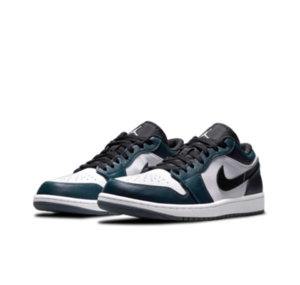 Jordan 1 Low Dark Teal 553558-411 - Image 5