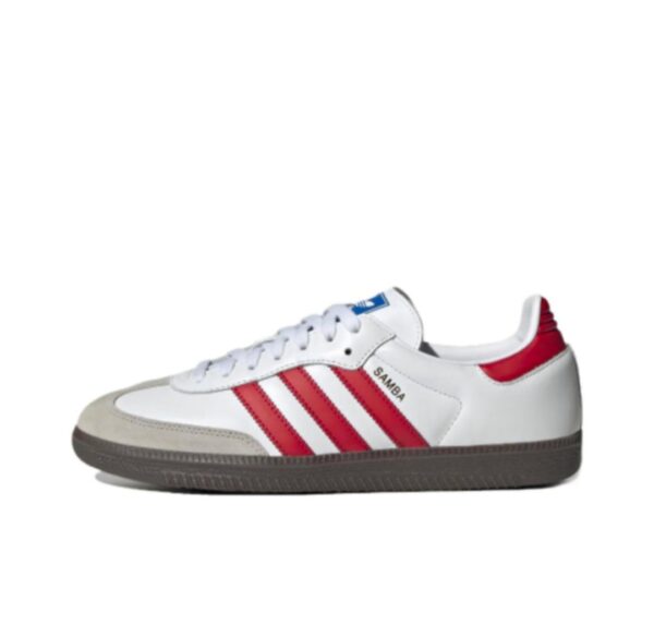 adidas Samba OG White Better Scarlet IG1025