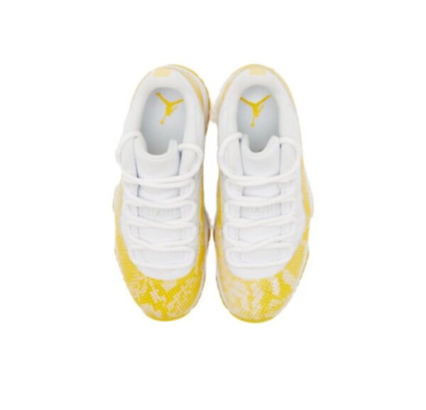 Jordan 11 Retro Low Yellow Snakeskin (Women's) AH7860-107 - Image 4