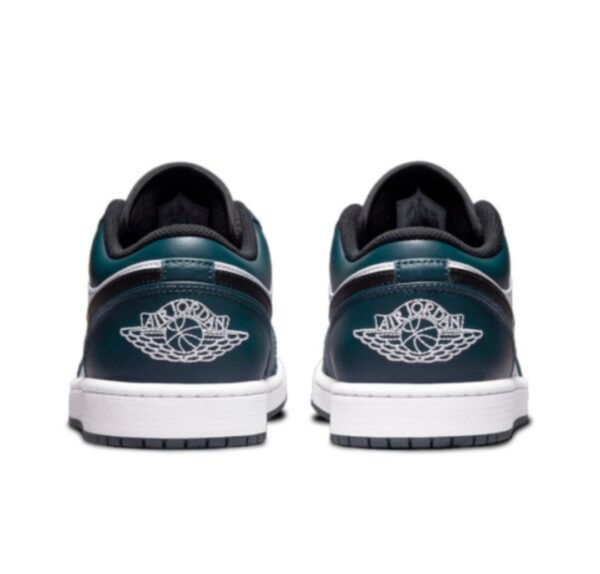 Jordan 1 Low Dark Teal 553558-411 - Image 2