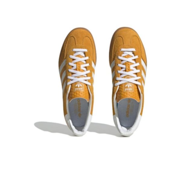 adidas Gazelle Indoor Orange Peel White (Women's) HQ8716 - Image 6