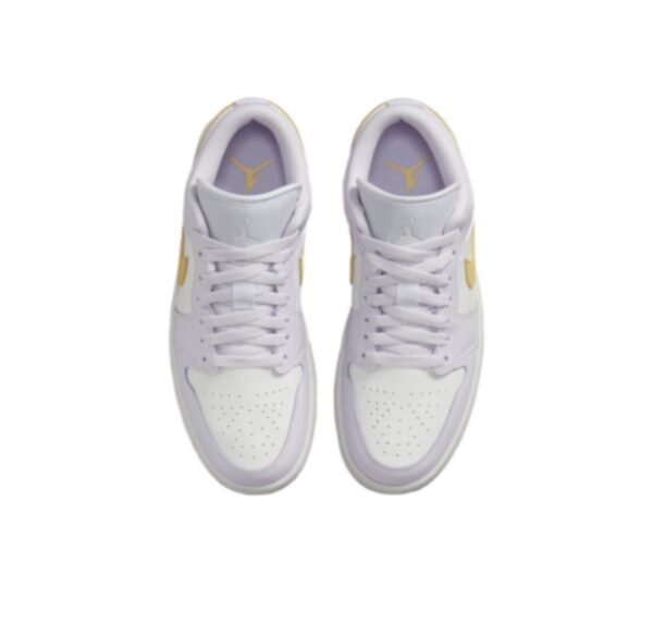 Jordan 1 Low Barely Grape (Women's) DC0774-501 - Image 4