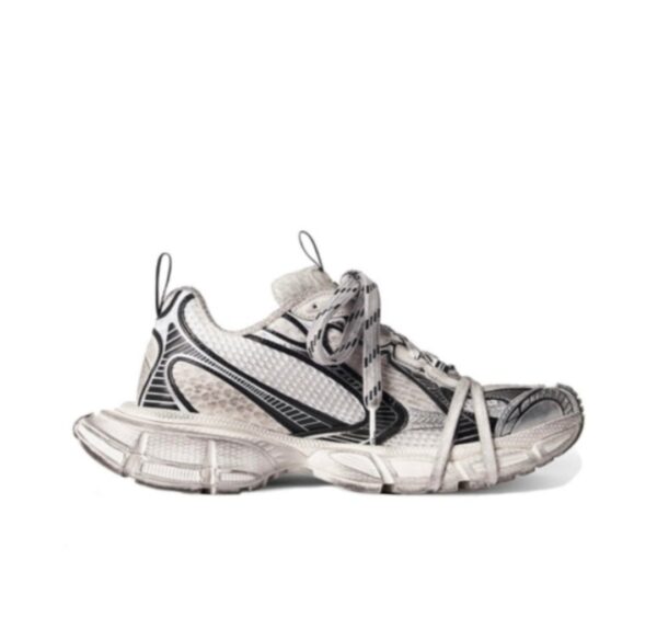 Balenciaga 3XL Sneakers 'White and Black Mesh and Polyurethane' 734734W3XL49710 - Image 5
