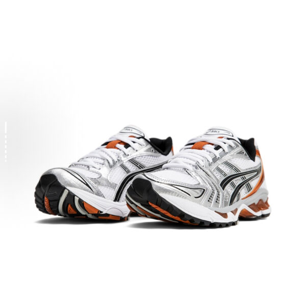 ASICS Gel-Kayano 14 White Piquant Orange 1201A019-109 - Image 3