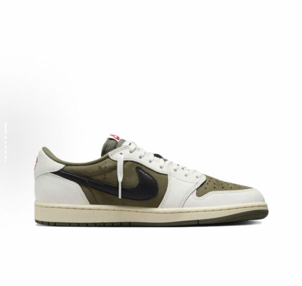 Jordan 1 Retro Low OG SP Travis Scott Medium Olive DM7866-200 - Image 4