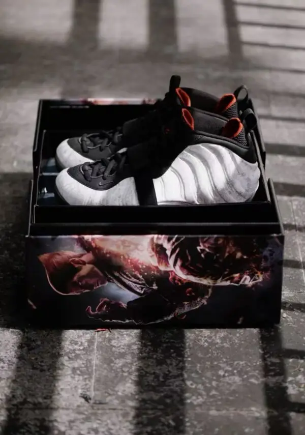 Nike Air Foamposite One Tekken 8 Jin Kazama HF6367-001 - Image 8
