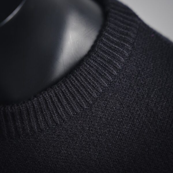Louis Vuitton 24SS Flocked Logo Crewneck Sweater - Image 7