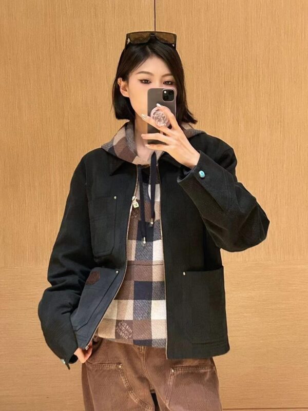 Louis Vuitton LV Checkered Utility Waist Jacket - Image 12