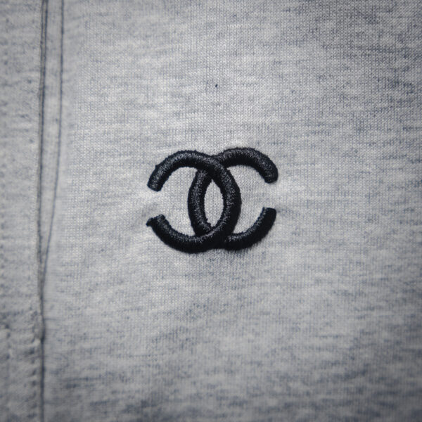 CHANEL Classic Embroidered Double-C Wide-Leg Pants 13 - Image 10