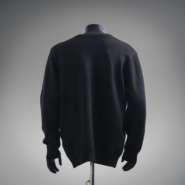Louis Vuitton 24SS Flocked Logo Crewneck Sweater - Image 3
