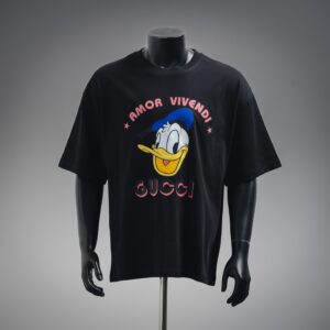 Gucci 24SS Donald Duck Print Short Sleeve T-Shirt