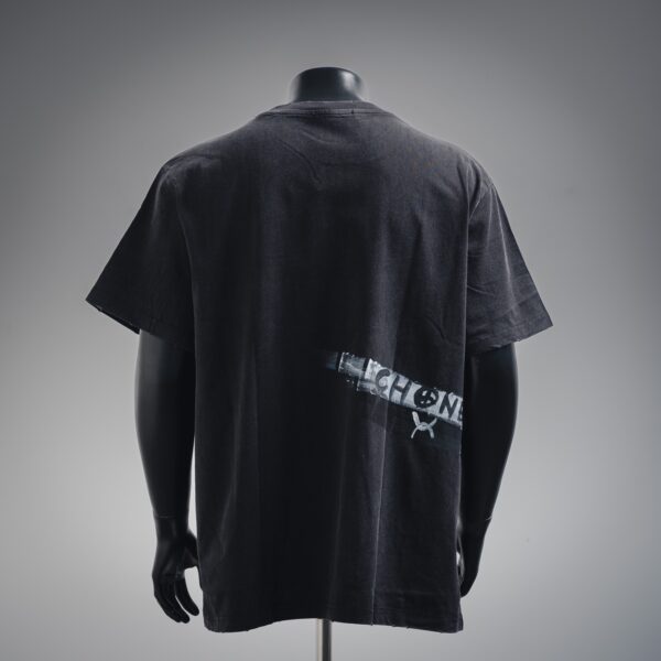 CHANEL Hand-Painted Graffiti Short Sleeve T-Shirt - Image 3