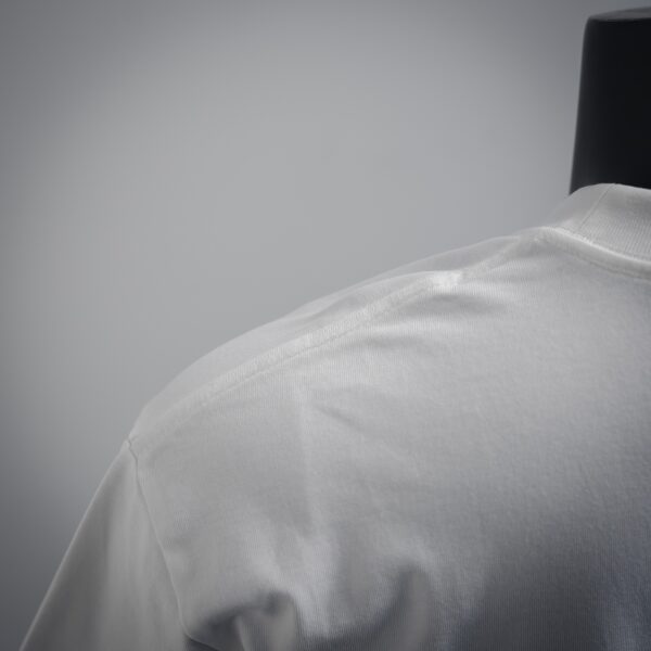 CHANEL Classic Cursive Double C Embroidered Short Sleeve T-Shirt - Image 4