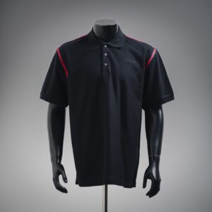 Gucci GUC Woven Tape Detail Short Sleeve Polo Shirt