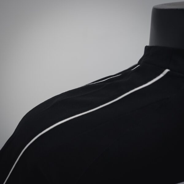 Balenciaga Manchester United Embroidered White Stripe Splicing Short Sleeve T-Shirt - Image 4