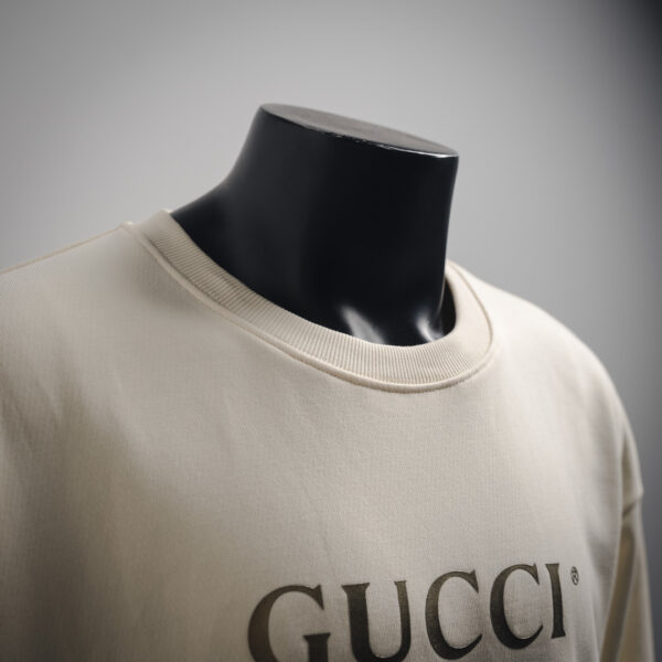 Gucci Yellow Duck Back Print Crewneck Sweatshirt - Image 6