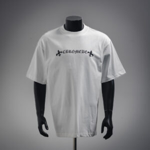 CHROME HEARTS CH Back Hoof Crack Print Short Sleeve T-Shirt