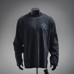 Chrome Hearts 24FW Appliqué Embroidery Long Sleeve T-Shirt