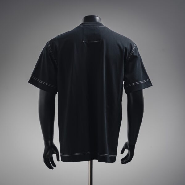 Givenchy 4G Patch Leather Embroidered Short Sleeve T-shirt - Image 3