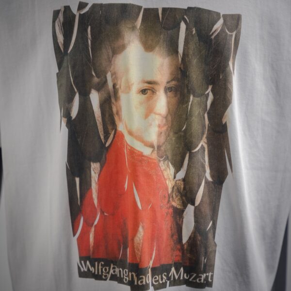 Loewe Mozart Printed Crew Neck Short Sleeve T-Shirt - Image 8