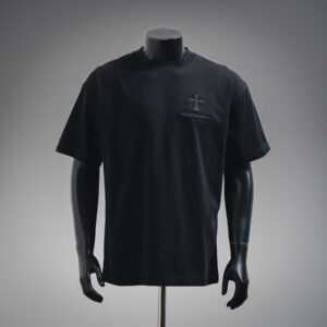 Chrome Hearts 25SS Heavy Overlapping Cross Appliqué Embroidered Short Sleeve T-Shirt