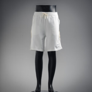 CHANEL Logo Webbing Detail Fleece Shorts