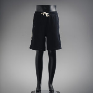 CHANEL Logo Webbing Detail Fleece Shorts