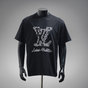 Louis Vuitton Chain Brooch Embroidered T-Shirt