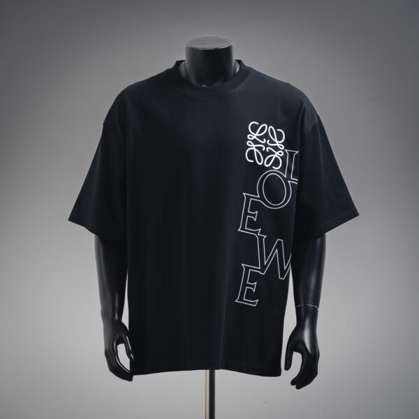 Loewe 25SS Cut-Out Letter Logo Short Sleeve T-Shirt