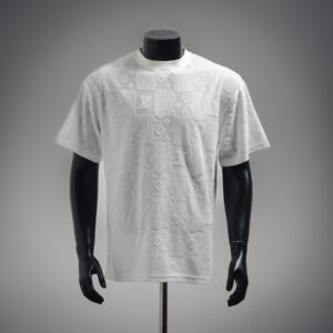 Louis Vuitton 25SS Damier Monogram Jacquard Logo T-Shirt