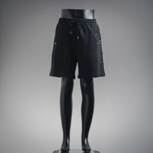 Chrome Hearts 24SS Appliqué Cross & Sanskrit Tape Logo Shorts