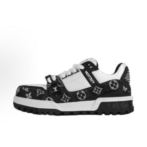 Louis Vuitton Trainer Maxi 'Black White Emboss' 1ACXAQ